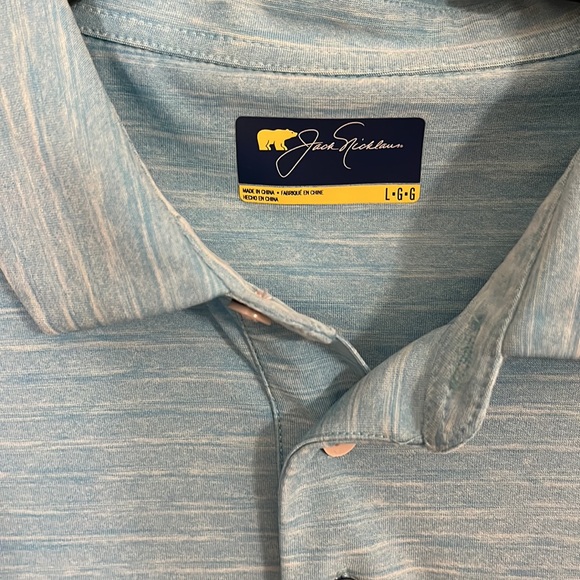 Jack Nicklaus polo, size L - Picture 3 of 3